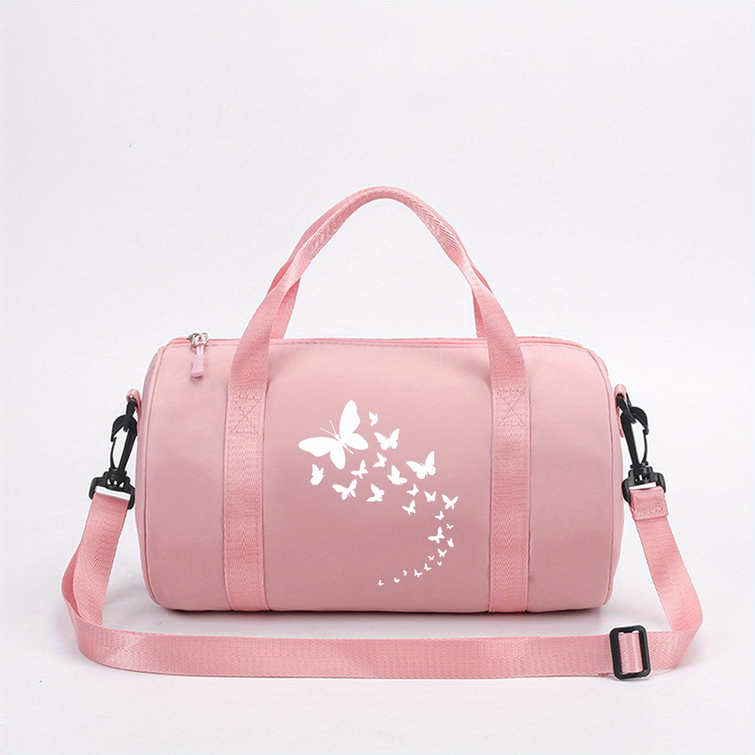 TEMU 1pc Pattern Dance Bag, Print Crossbody Bag, Fashion Mini Handbag, Multi-functional Yoga Bag, Nylon Material