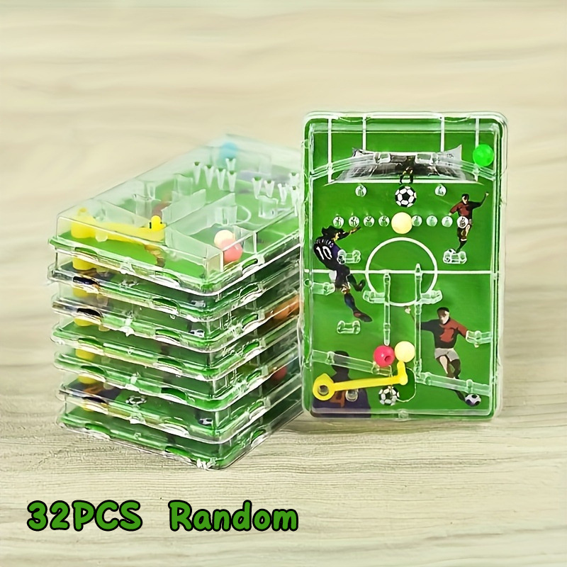 32pcs Football Maze Game Toys For Kids - Pinata Stuffers, Party Favors Suitable For , Classroom Prizes, Goodie Fillers (random Assortment)