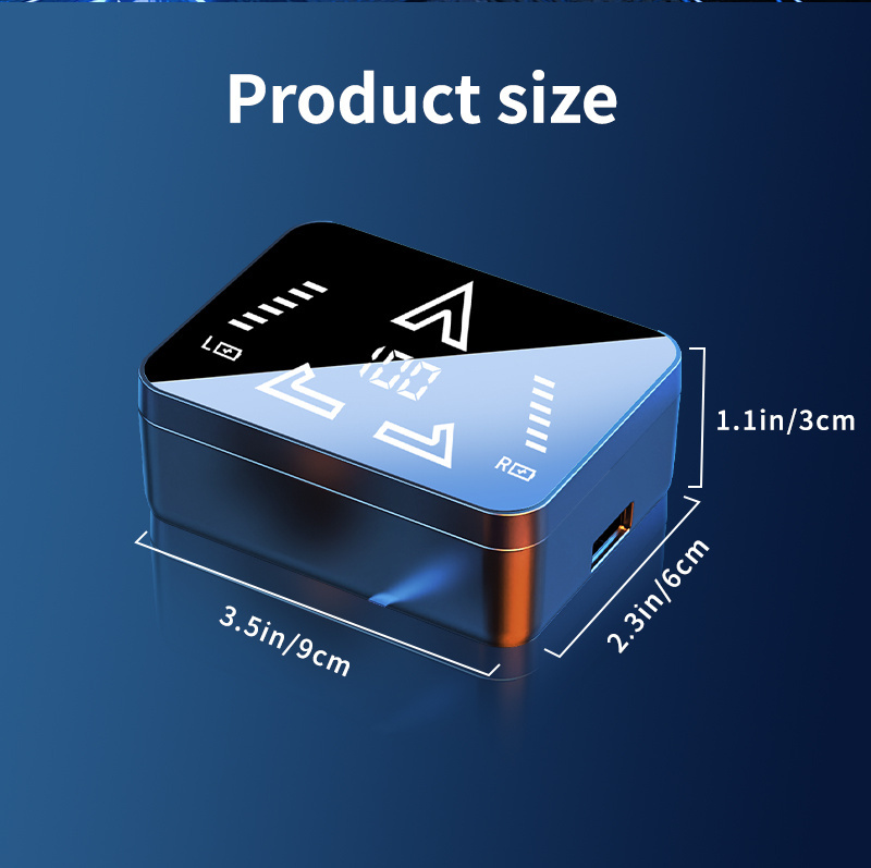 144 Languages Wireless Translation Earbuds, 36-Hour Battery Life, Instant Translation Headphones for Travel, Business & Work with Noise-Canceling Microphone and LED Display, Stereo Sound, Perfect Christmas Gift For Couples