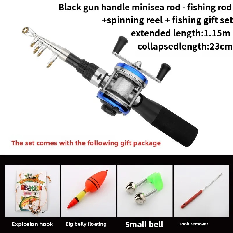 eagle claw ice fishing rod and reel Family Kit with Two 5'6" Spinning Combos Color:Cheese CNK spirit in 10 This 5 section spinning 60-30-314IC