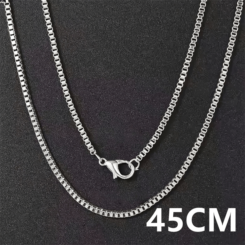 TEMU 1pc Classic Chain Necklace For Men Women Daily Casual Parties Commuting Hip-hop Versatile Necklace Accessories
