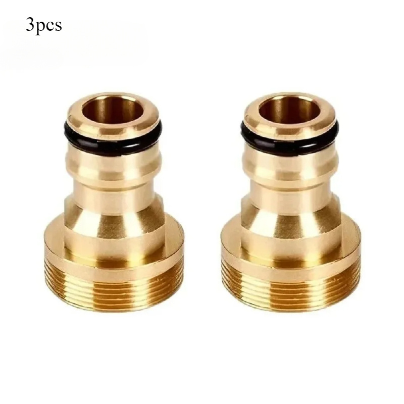Image of 3pcs Universal Tap Kitchen Adapters Faucet Watering Garden Tools Tap Connector Mixer Hose Adaptor Basin Fitting