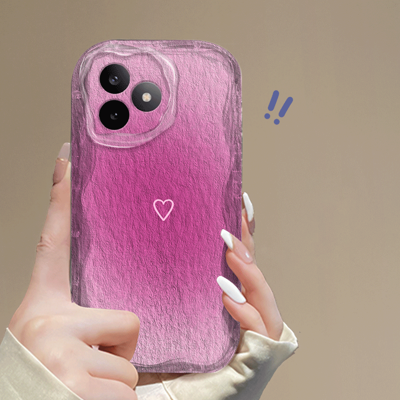 TEMU Phone Case - Flexible Tpu Transparent Case X5c Plus, Featuring A Shockproof Design With A Pattern