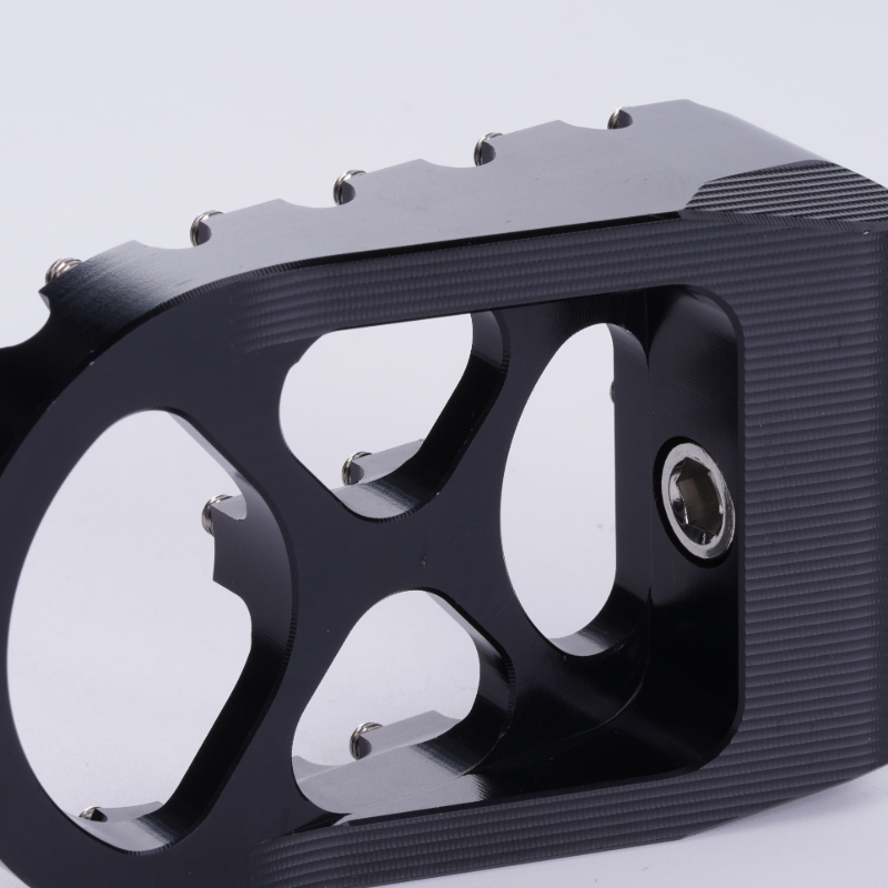 TEMU Cnc Wide Surface Foot Pedal 360° Rotation Mx Chopper Bobber Style Suitable For -davidson, Sporty, , 883 2 Sets