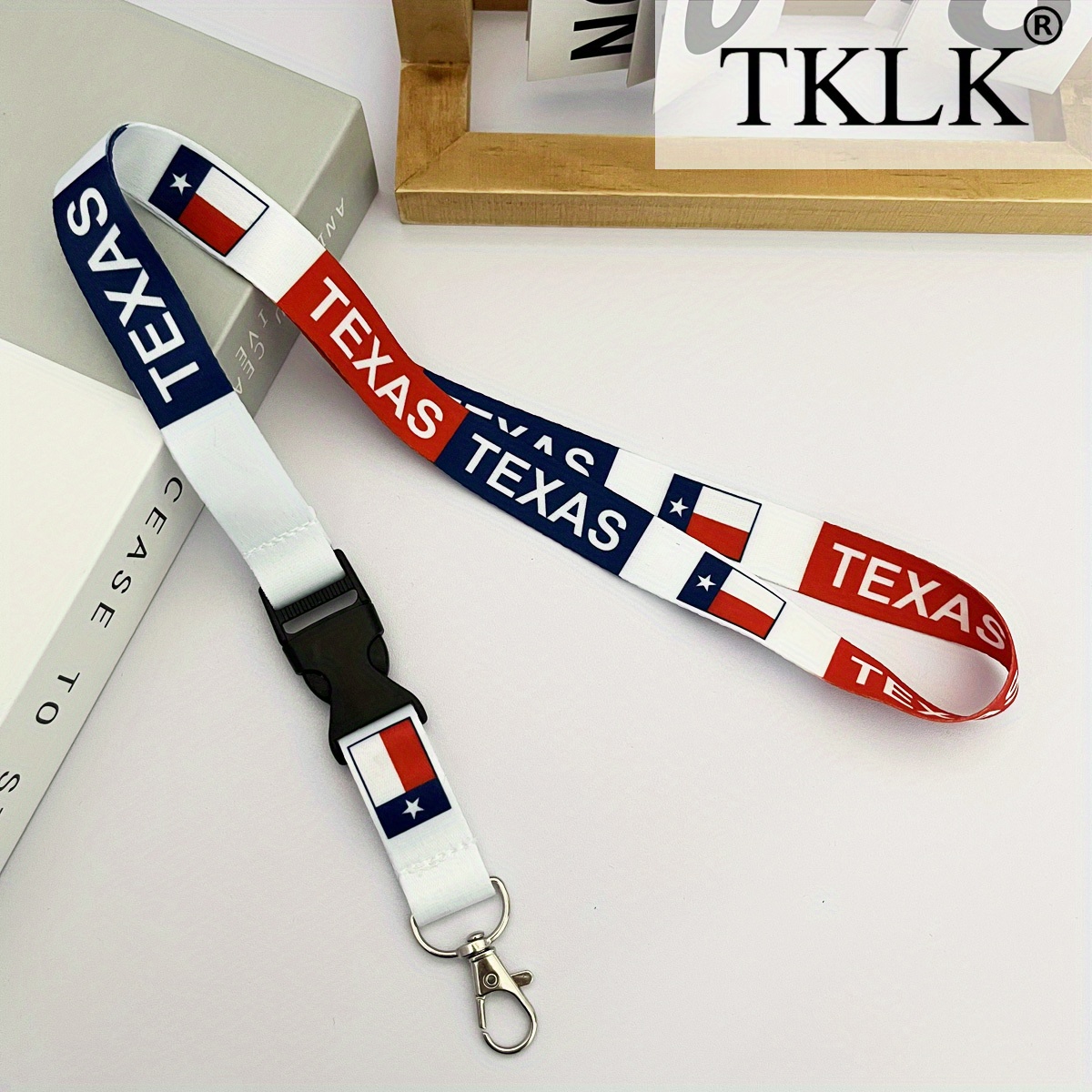 Image of Texas Flag Lanyard Keychain For Keys For Id Badges For Tx Texas, For Id Lanyarid Holders For Badges, Cute Lanyards For Id Badges Landyards Teacher Lanyard Neck Lanyard For Keys