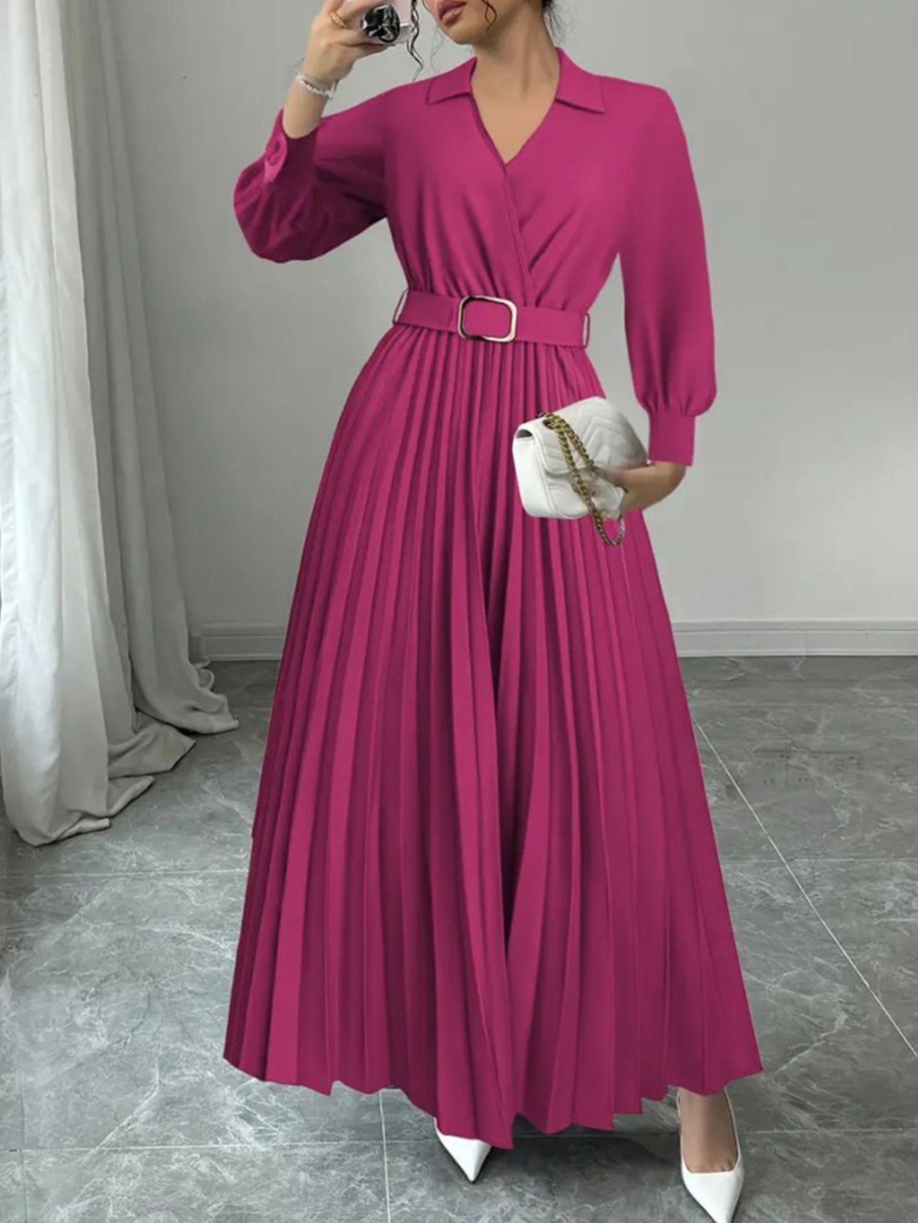 satin engagement dress Oscar Wine Red Satin Engagement Gown with Victorious Cape Perfect for Photo Shoots 2XL