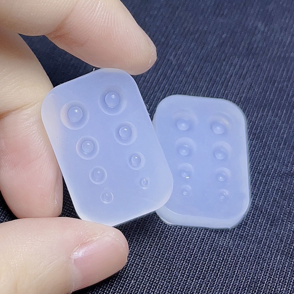 

1 Set Silicone Mold, 2/3/4/5mm Patterned, Diy Handmade Doll Accessories, Mini Eye Detailing Plastic Molds For Crafting