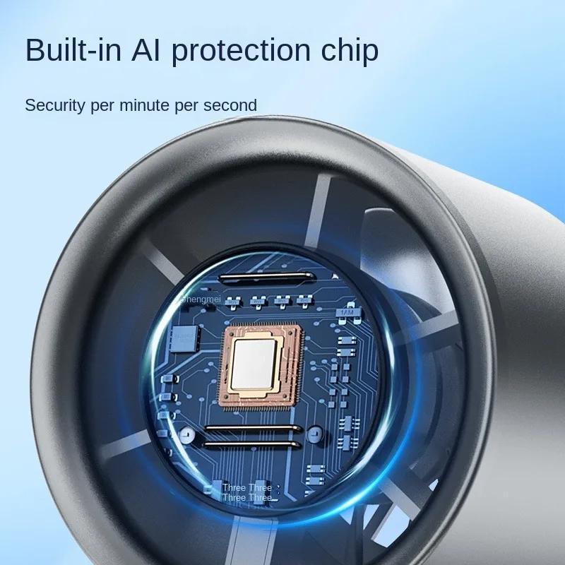 120-Speed Portable Mini Fan with Digital Display - USB Rechargeable, Compact & Stylish Handheld Cooling Device for Travel, Outdoor, and Desktop Use, 1800mAh Battery, LED Air Volume Digital Displays, Portable Fan