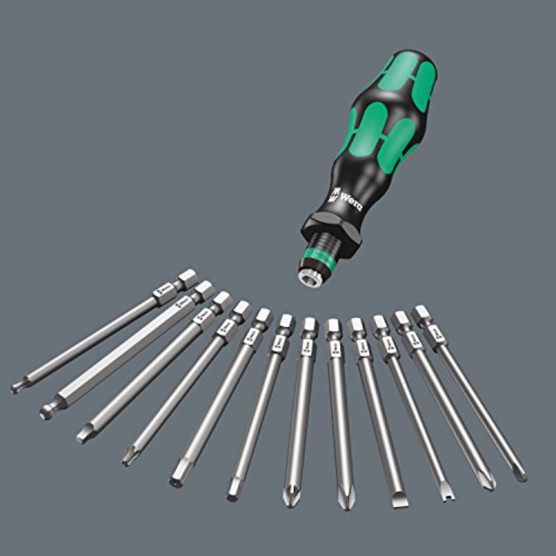 17pcs     bit-holding screwdriver set with 60° angled bits & 3-1/2 pouch - heavy-duty magnetic tip, ergonomic non-slip grip,   bit  , durable construction for diy & professional tool kit (no power required) - ideal for home   & construction projects, precision screwdriver set, tool set, screw driver set Product details 4