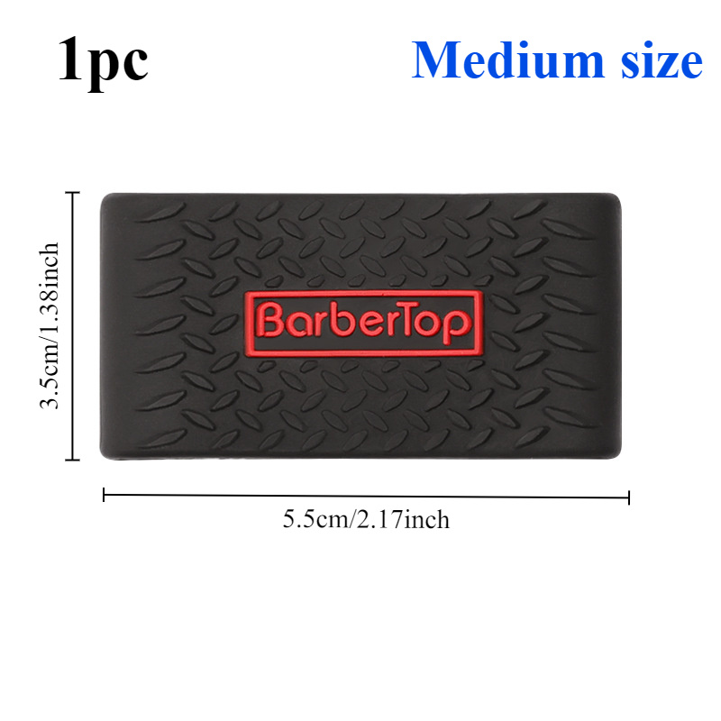 Image of Professional Grip Bands Non-slip Barber Rubber Clipper Cover Electric Push Protective Sleeve Additions Tool