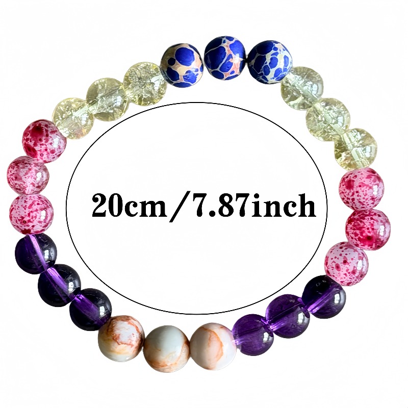 Blue Beaded Wealth & Fortune Unisex Bracelet, Original Design