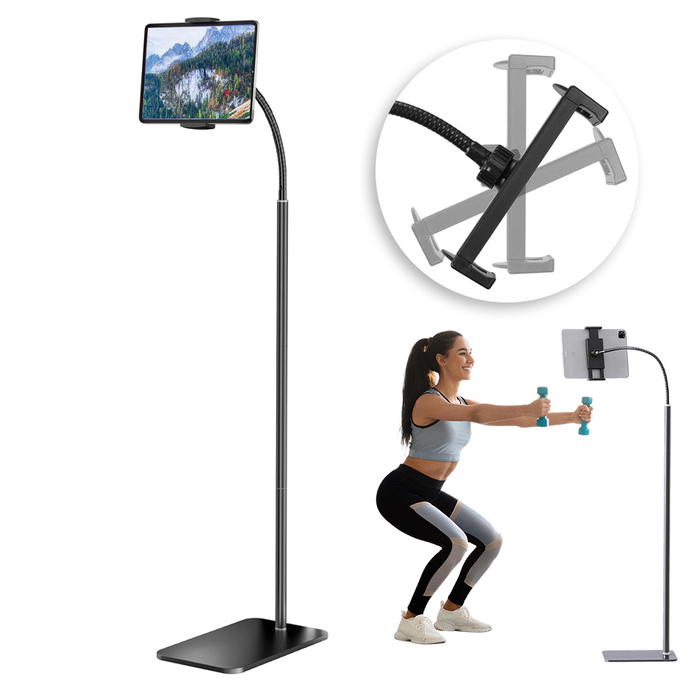Tablet Stand Stand Base 176cm, Supports 360-degree Rotation, Compatible With Multiple Devices, Suitable For Watching Videos, Reading And Live Streaming