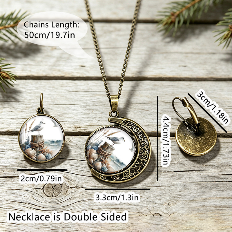 3pc Handmade Nautical Jewelry Set for Men & Women