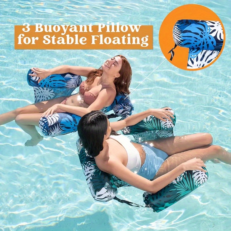 CO17784-BOUEE.Hamac gonflable à eau en PVC. chaise flottante. matelas à