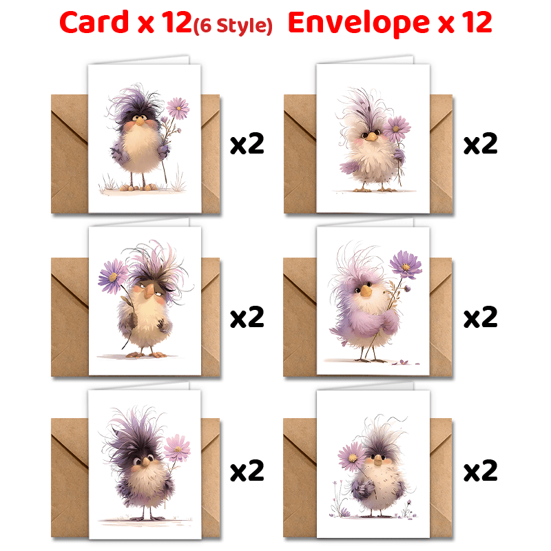 

24pcs 's Day Greeting Envelopes - For Husband, Wife, , Girlfriend | & | Unique