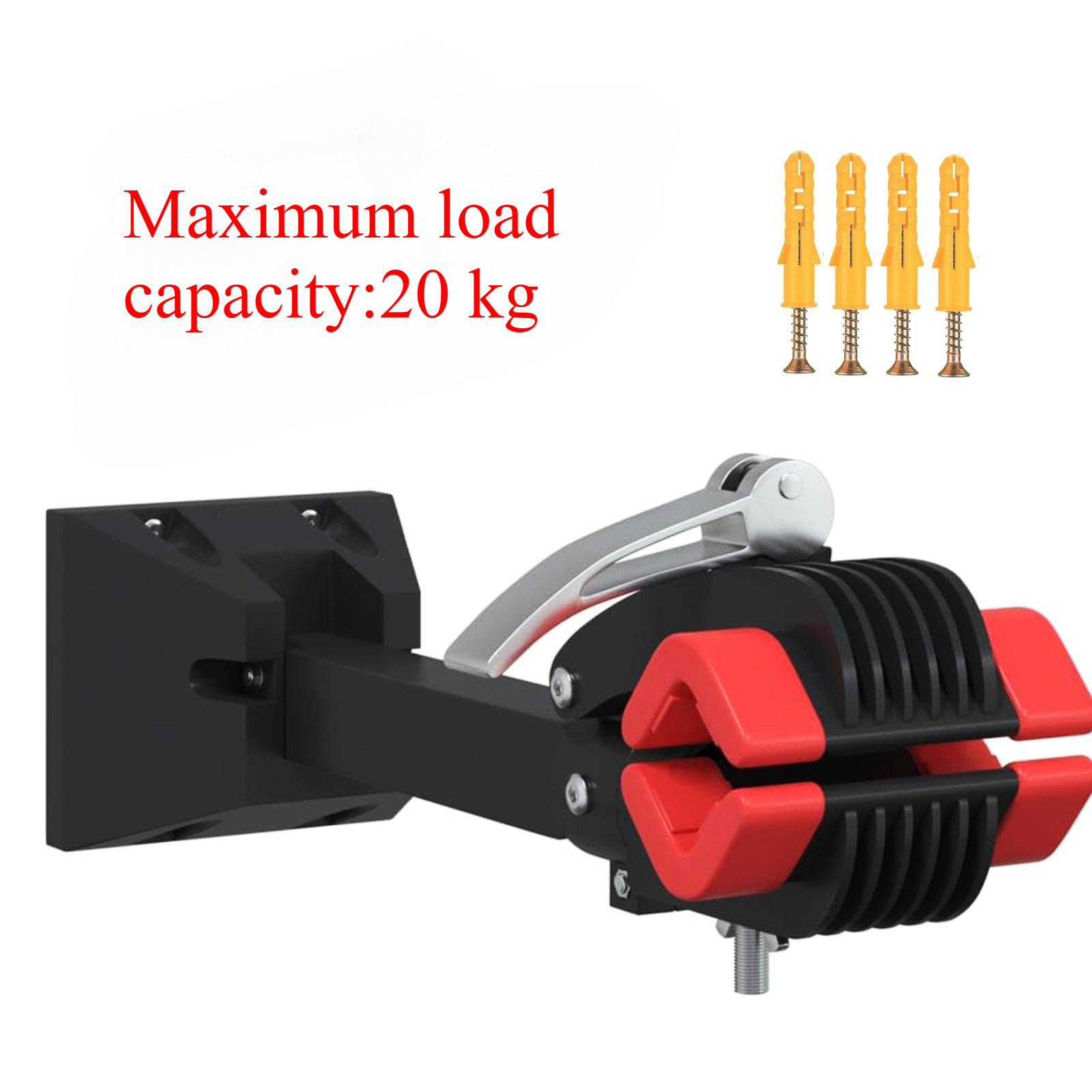 Image of Stable Bicycle Wall Bracket, Bicycle Bracket, Wall Bracket, Repair Bracket, Load Capacity 20 Kg