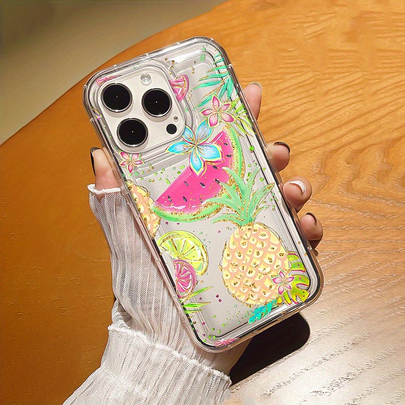 Etui za telefon - Poletni cvetlični valovit etui za telefon, združljiv z Apple iPhone, vključno z 11, 12, 13, 14 in različnimi Pro različica