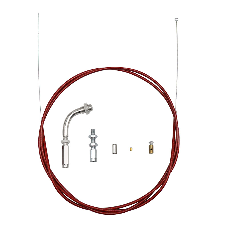 TEMU 220cm Motorcycle Throttle Cable Gas Brake Clutch Cable Repair Kit For Crf230 Klx Exc Dirt Bike Atv