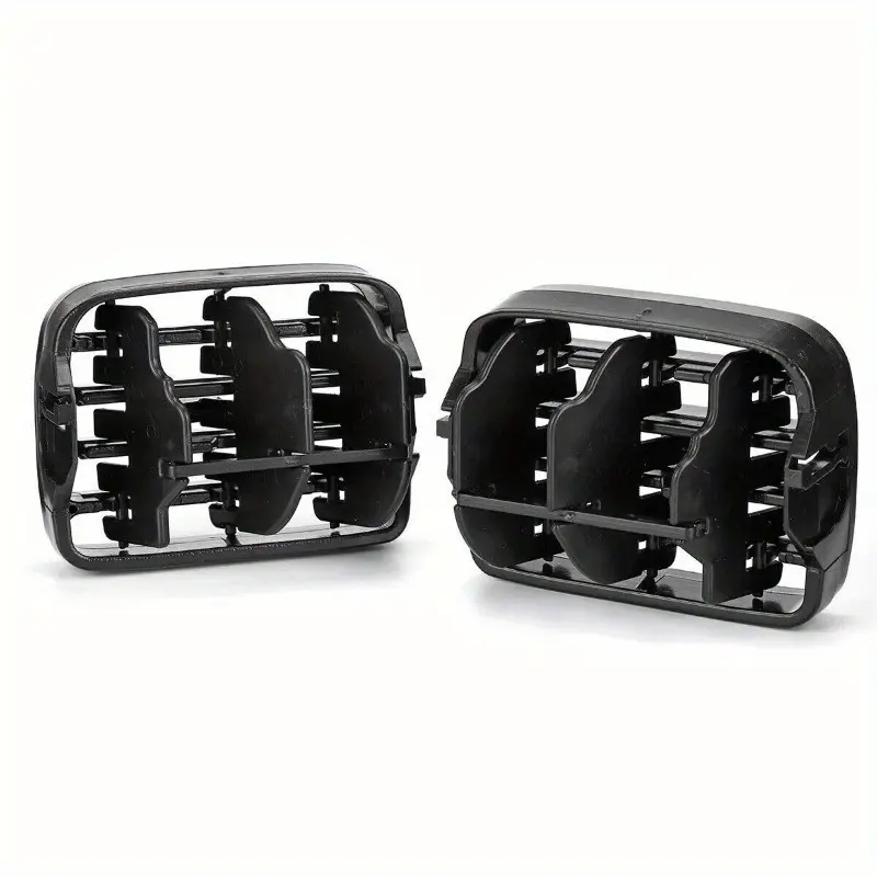 TEMU 1 Paire Cadre de Ventilation Climatiseur de Bord Voiture Grille Compatible avec RENAULT I/CLIO MK2 1998-2006 7702258375, 7702258279