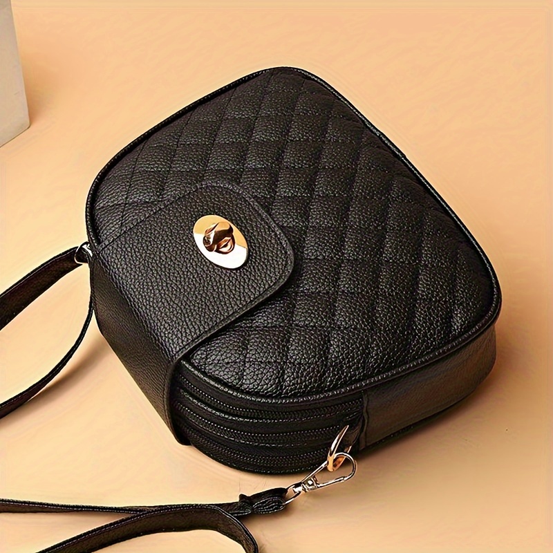 Womens Crossbody Bag Small Casual Versatile Vintage Quilted