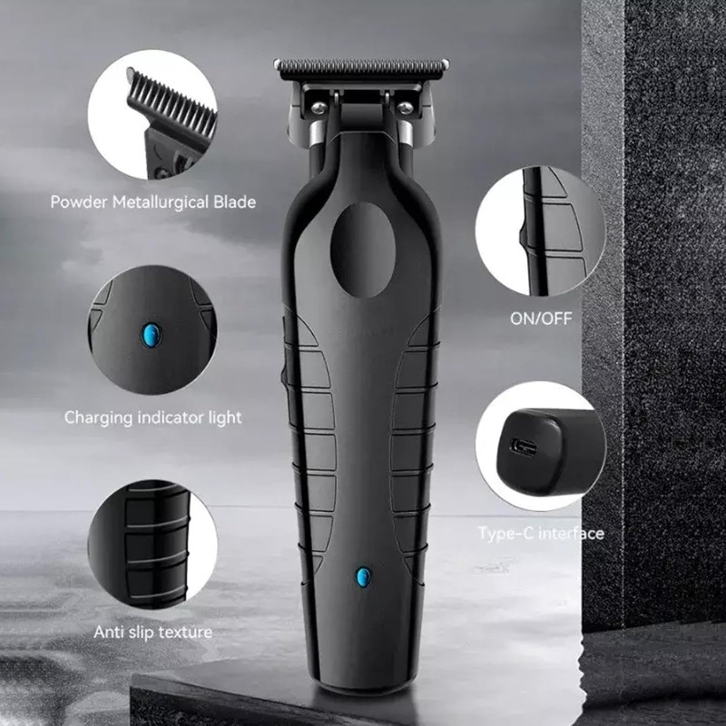 TEMU Professional Cordless 0 , Rechargeable Trimmer For Men, Suitable For Nose Hair, Body, Face And Beard, Wireless Hair Shaver