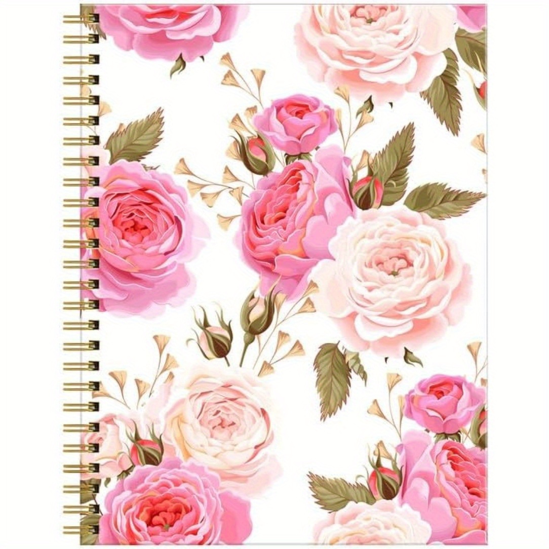 

Spiral Journal For Women - Premium Paper, College Ruled Notebook, Ideal For School, Office & Home Gifts, 5.5x8.3 Inches