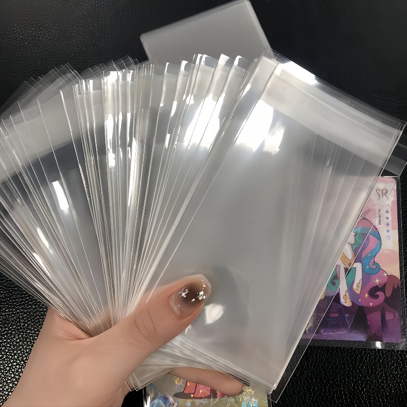 a4 plastic sleeves for cards Sleeves For Tarot Cards | Clear Matte Sleeve Holders main image 0