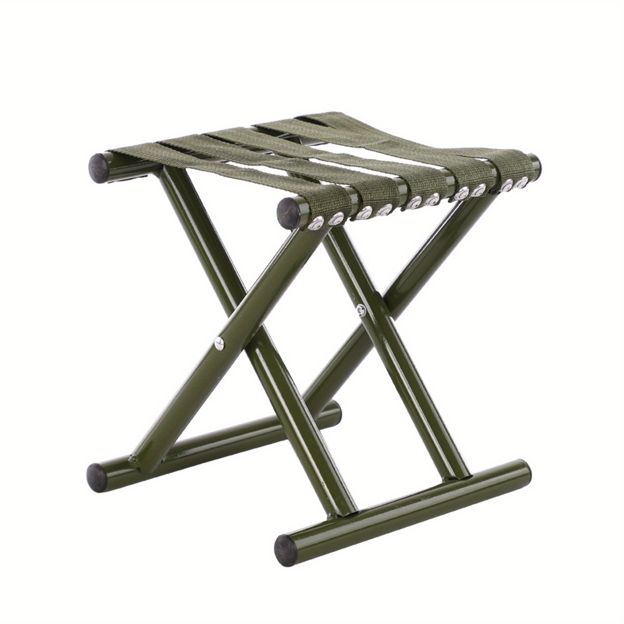 small folding stool outdoor metal camping heavy duty chair   stool for hiking gardening travel Product details 7