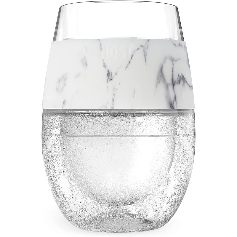 glass wine glasswine freeze cup set 2 plastic double wall - Temu