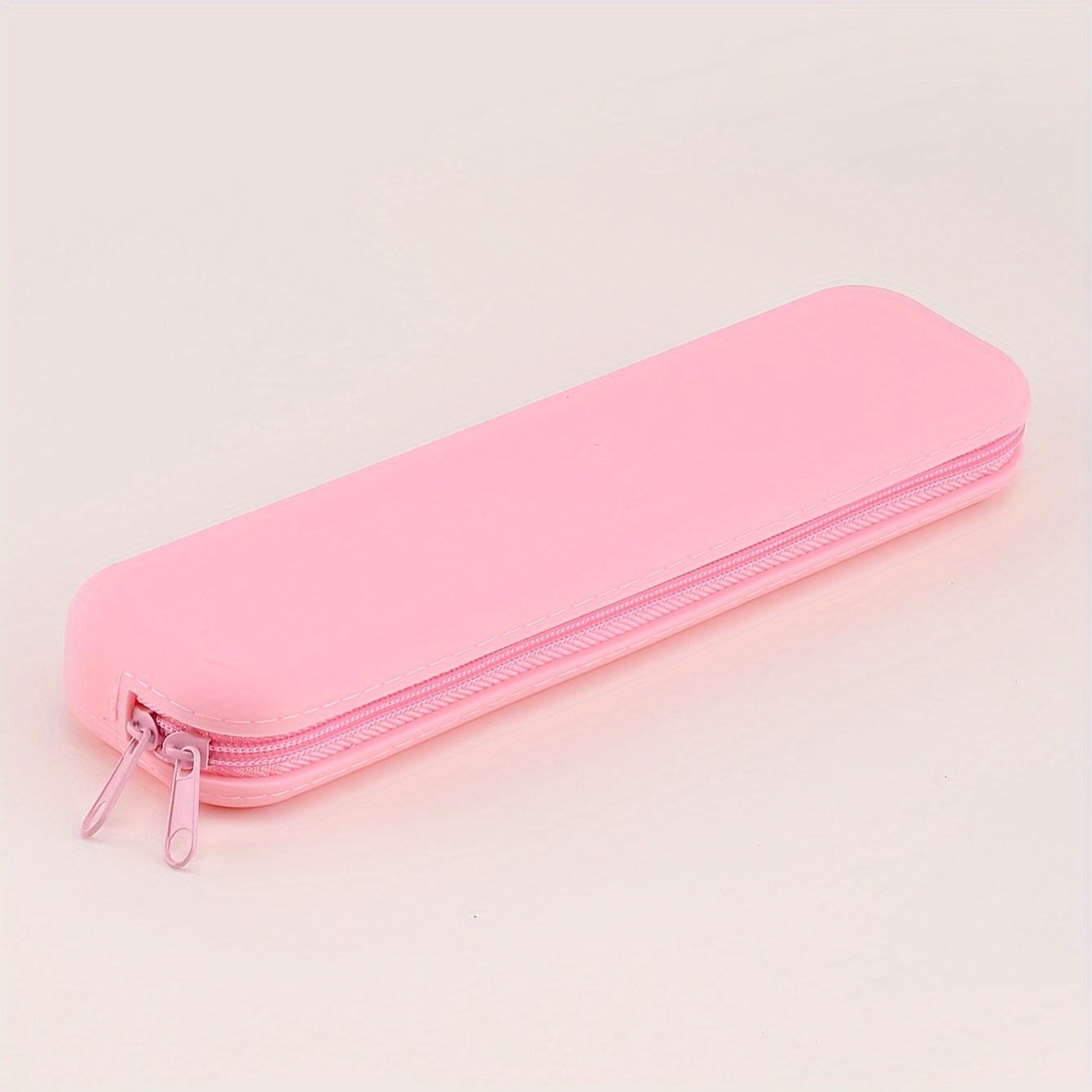 TEMU 1pc Silicone Colorful Pencil Case Cute Kawaii Pencil Case School Supplies Fashion Pencil Bag Stationery And School Supplies