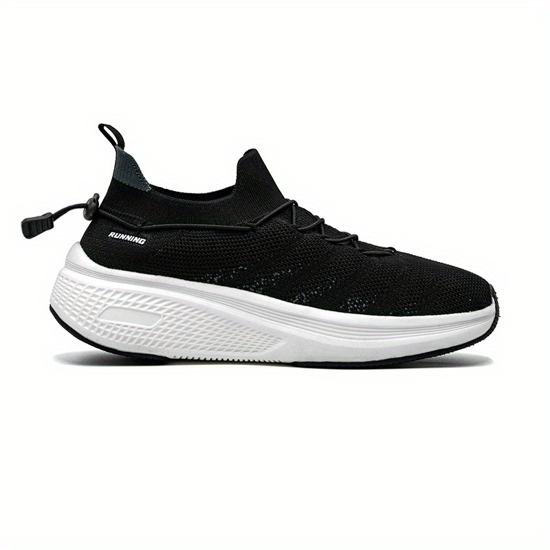 Men's Breathable Slip-On Sneakers Compatible for Running, Training & Gym - Low-Top - Casual Sneakers with Cushioned MD Sole, Striped/Checkered/ Color Options - -Terrain Wear (Gym, Outdoor, Everyday)
