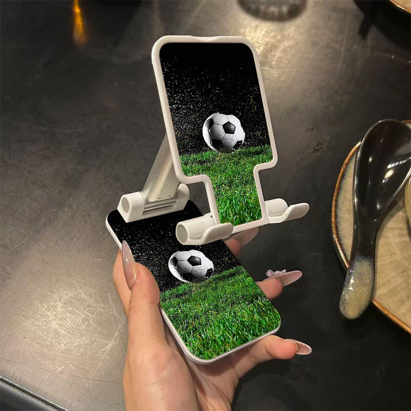 TEMU Pattern Foldable Phone Holder Portable Adjustable Extended Mobile Phone Holder Lift Telescopic Holder Suitable For Mobile Phones And Tablets