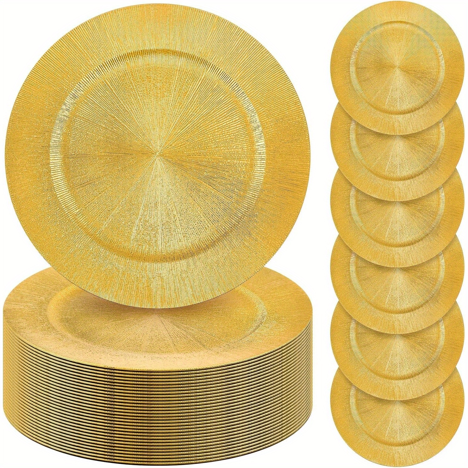 Amazon Plastic Wood Charger Plates Rustic Charger Plates Bulk