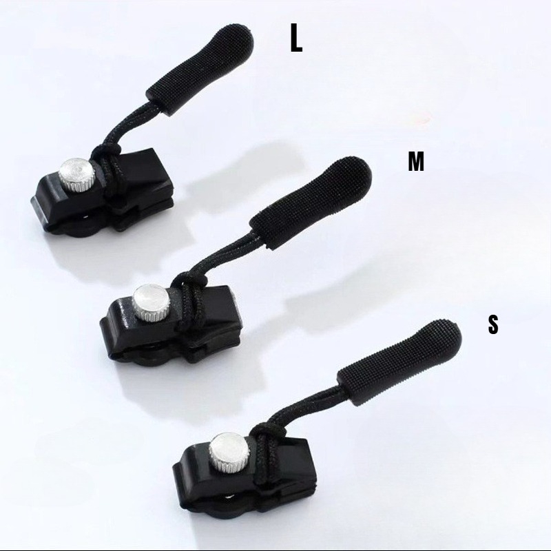 TEMU 24pcs Replacements Universels de Fermeture Éclair en Métal, Bagages Amovibles, Veste, Vêtements, Chaussures, Bottes, Outil de Remplacement de
