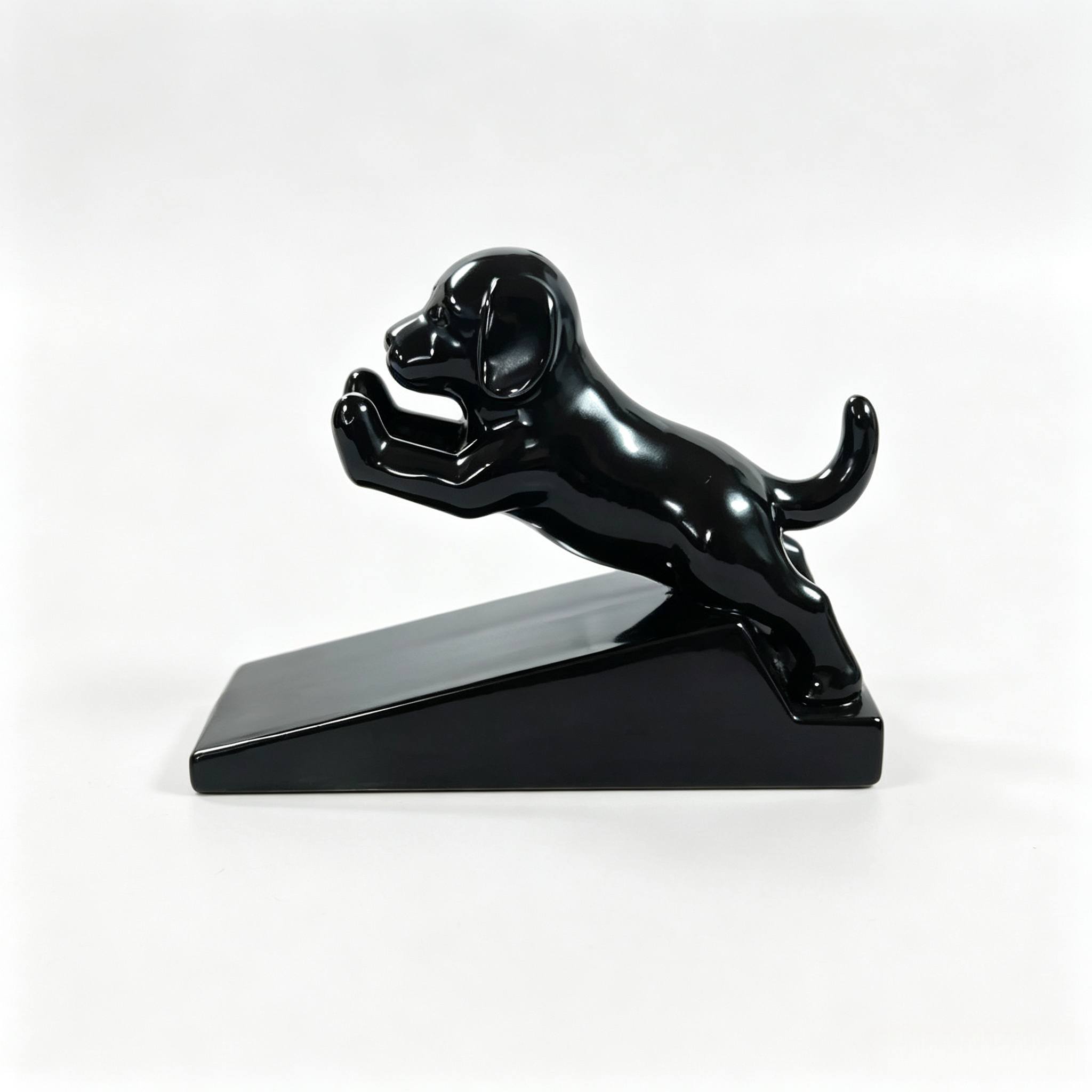 TEMU 1pc Cute Puppy Door Stop, Three-dimensional Labrador-shaped Door Wedge, Non-slip Ramp For Holding, Prevents Doors From Closing And Hands. In