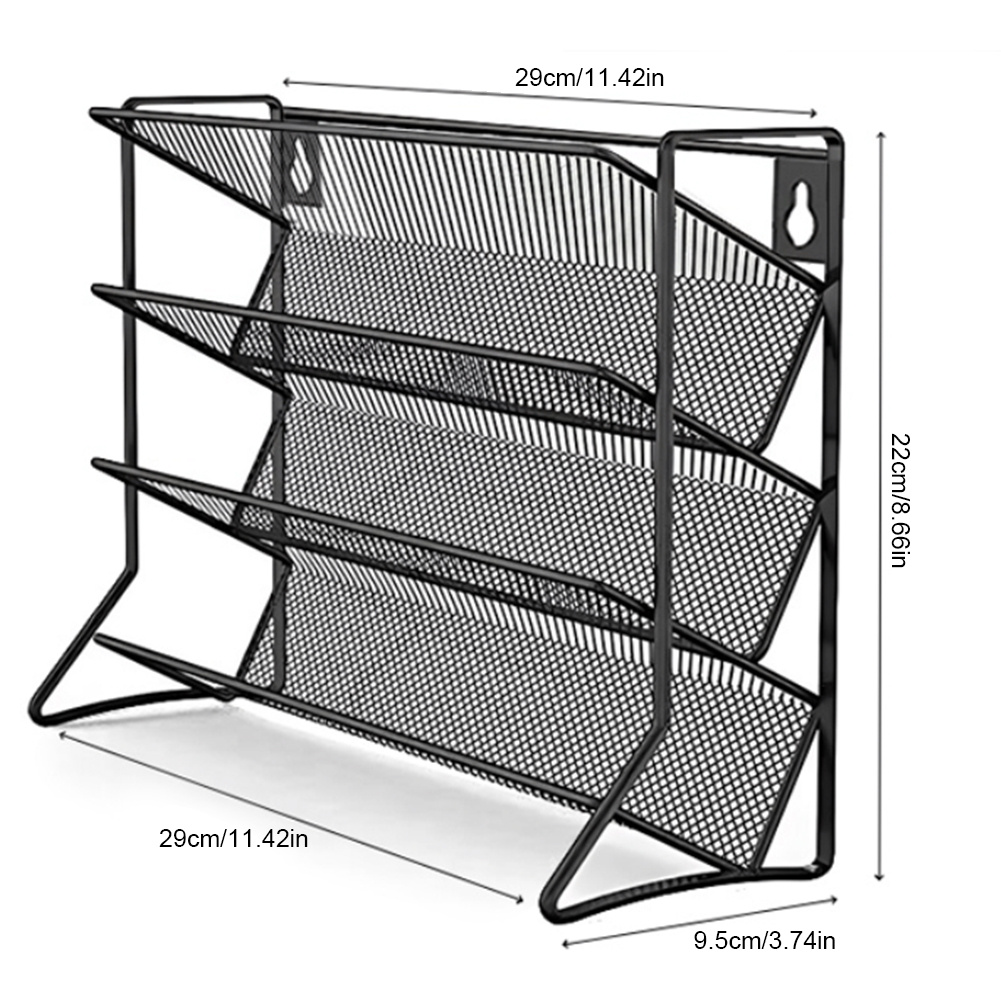 TEMU 4 Tier Container Holder Wall Mounted Cupboard Storage Shelf Carbon Organizer Stand For Small Can Storage