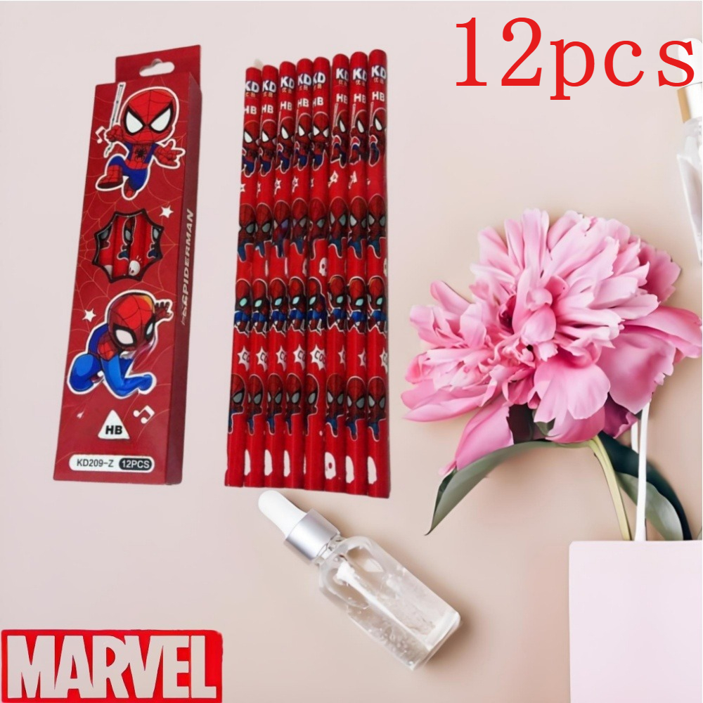 By -man 12-count Hb Triangular Pencils - Posture Correction, Break-resistant Wooden Pencils, Perfect Gift For Family & Christmas