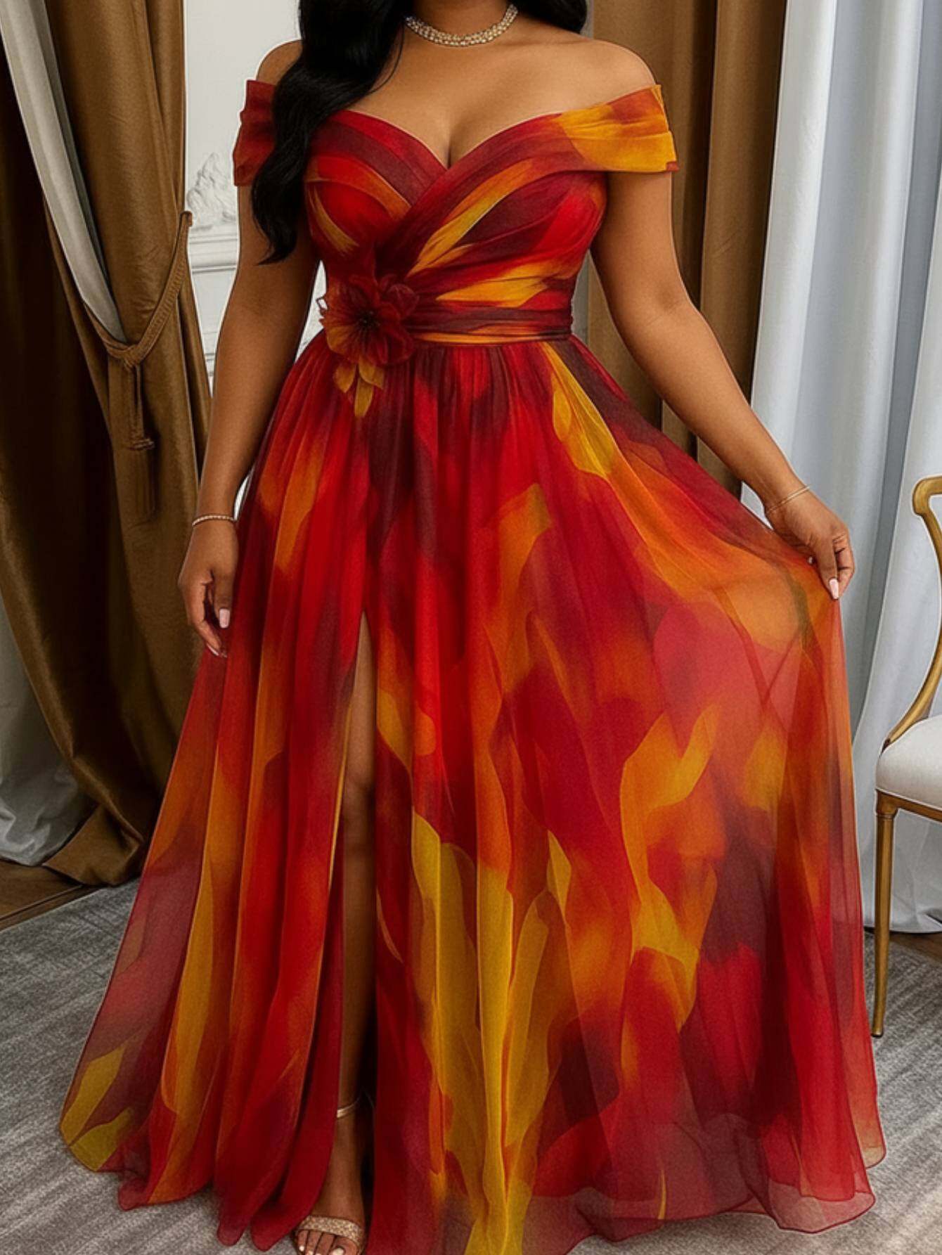 formal dresses and evening gowns sold on Temu United States
