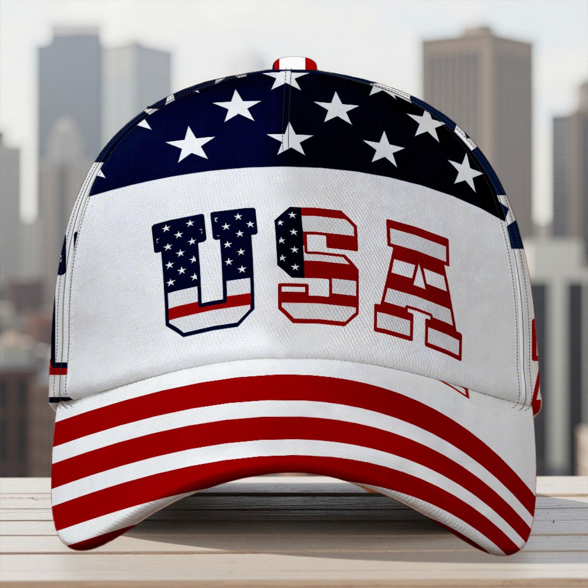 TEMU 1pc Featuring Of Flag, This Classic Baseball Cap Offers A Comfortable And Lightweight , Making It Ideal For Wear. A Great Gift To Say Thank You