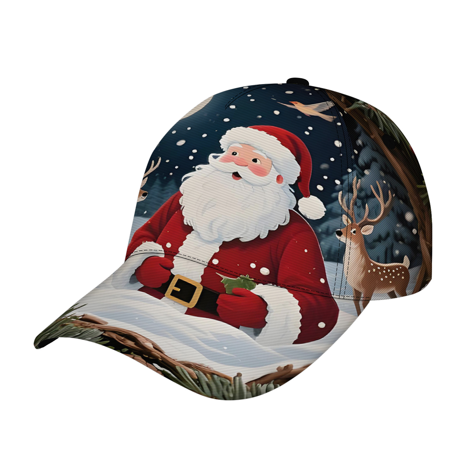 : A Unique Christmas Hat For Men! Featuring A Reindeer Design, This Lightweight And Breathable Is Ideal For Outdoor Activities And Everyday Use, From Durable Materials