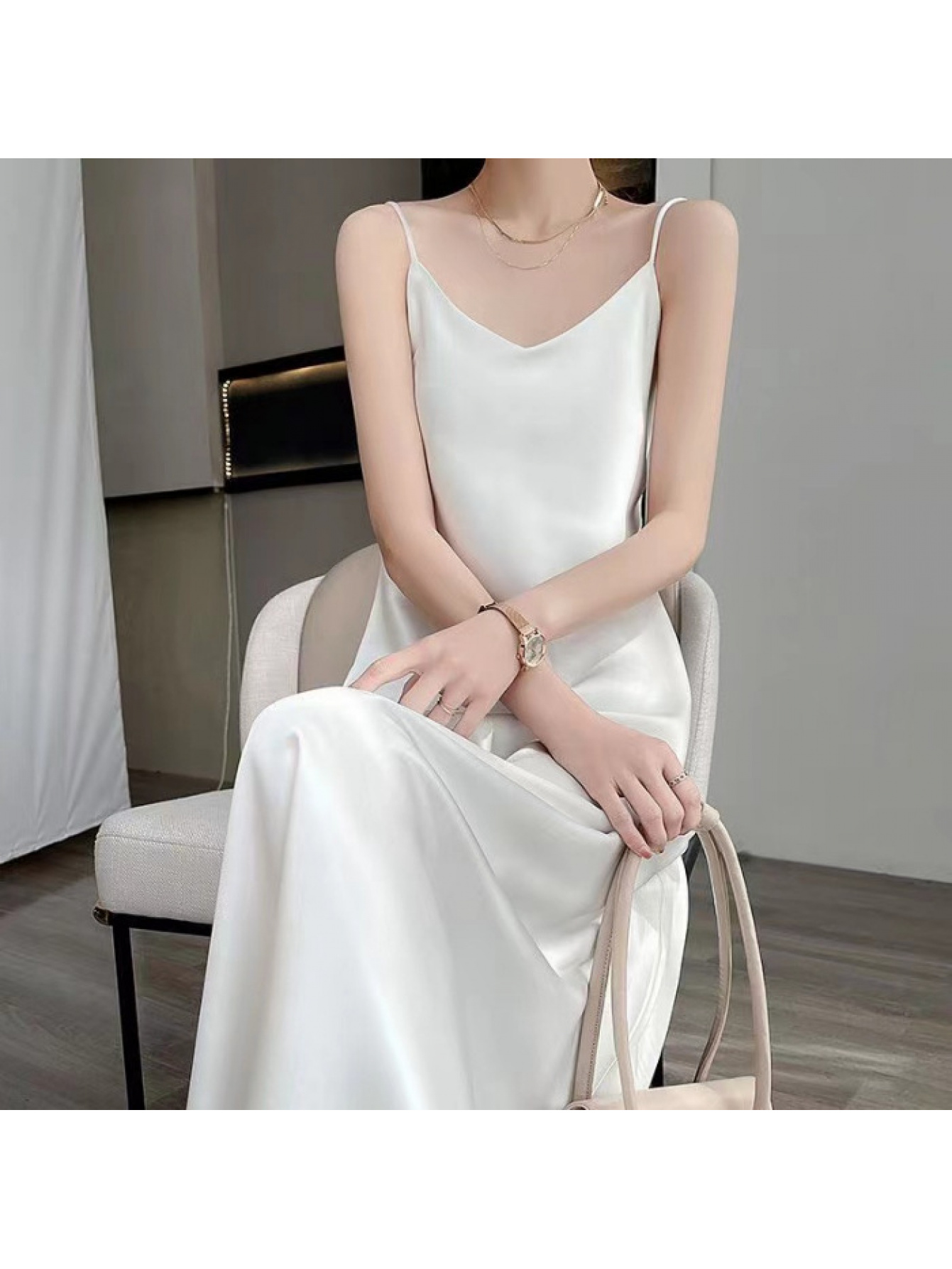 silk dress sold on Temu United States
