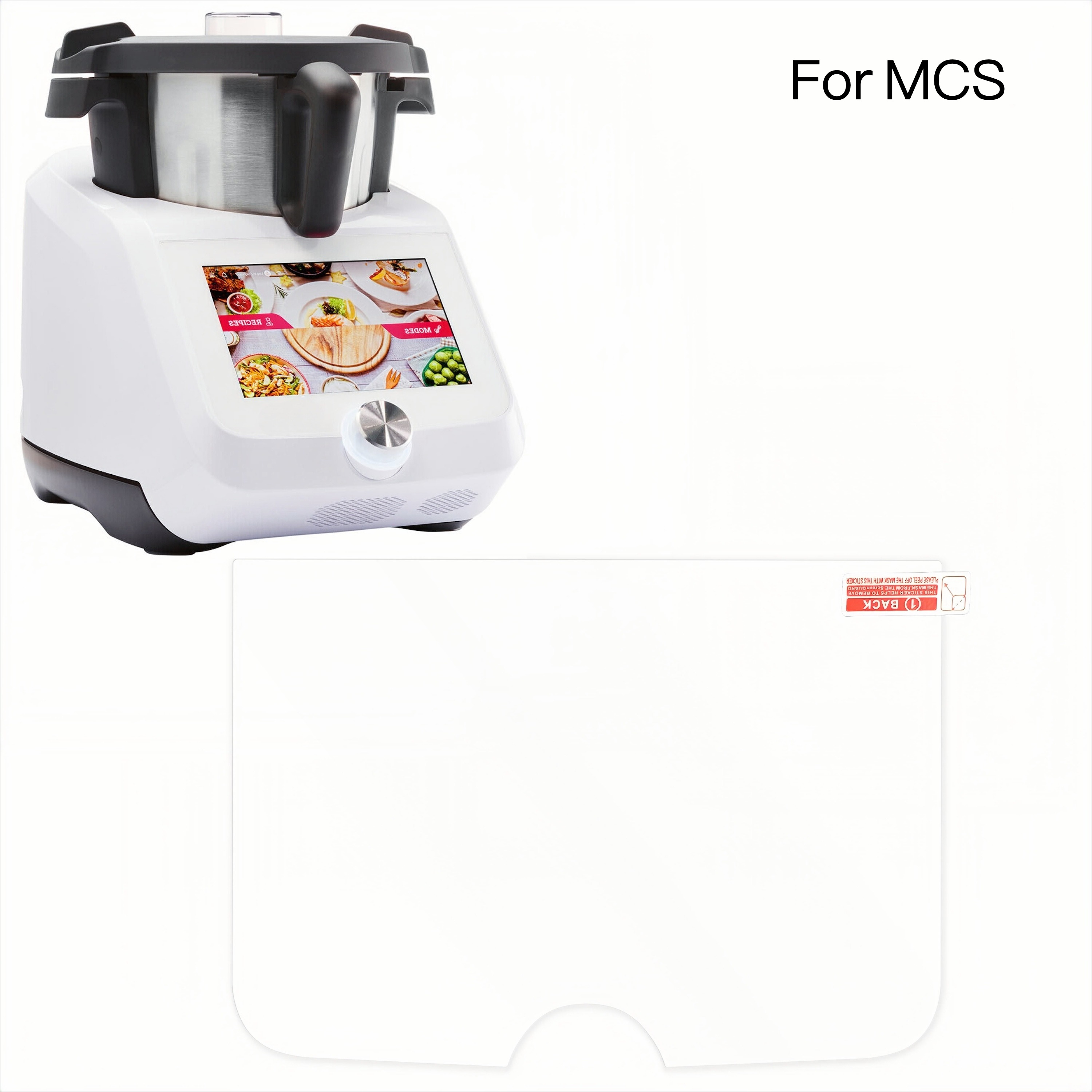 TEMU 1pc Cuisine Smart Compatible Screen Protector - Compatible With Cuisine Connect & Smart Blenders, Scratch & Impact Resistant, For Touchscreen