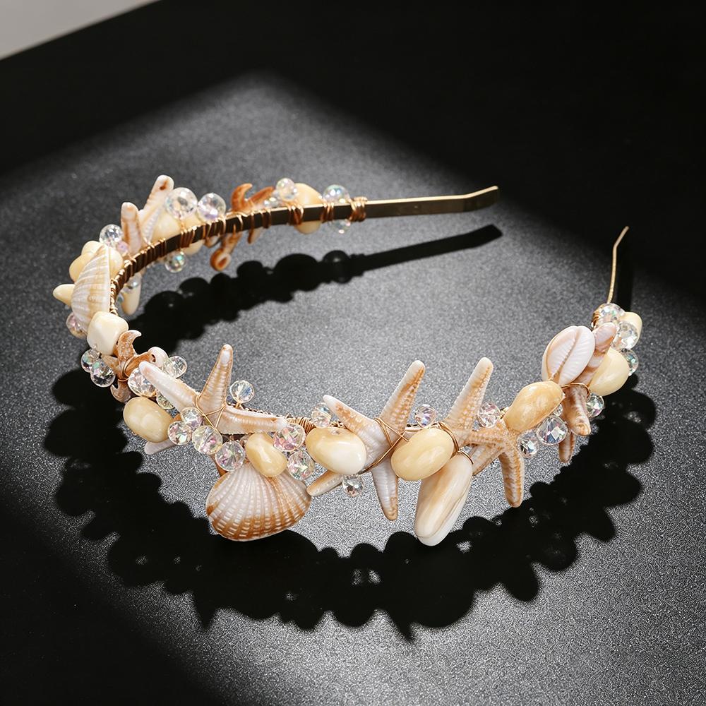 TEMU Fascia da spiaggia pz - Elegante accessorio per capelli per matrimoni in riva al mare, abiti da sposa, fotografia di viaggio , accessorio a tema