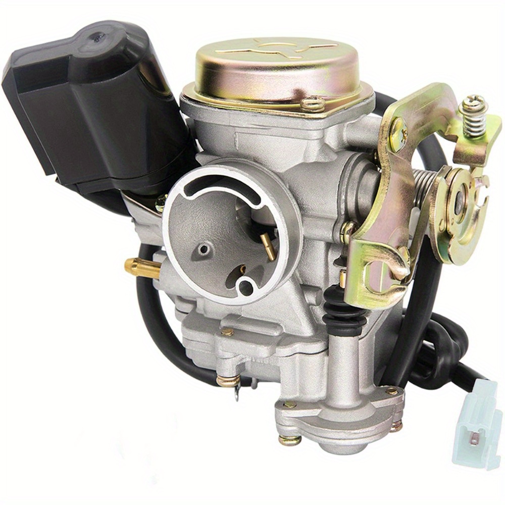 Carburetor For Motorcycles Compatible With For Rex Rs 400, Rs 450, Rs 460, And Gy6 50cc Models