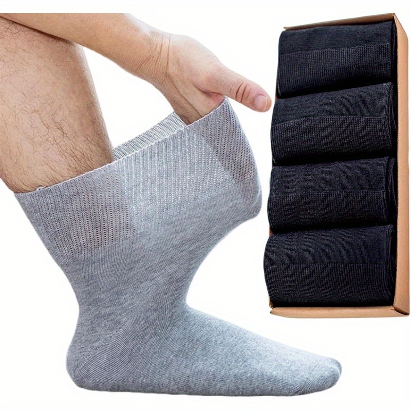 TEMU 4 Pairs Women Solid Color Ankle Socks Summer Thin Breathable Soft Casual Socks.