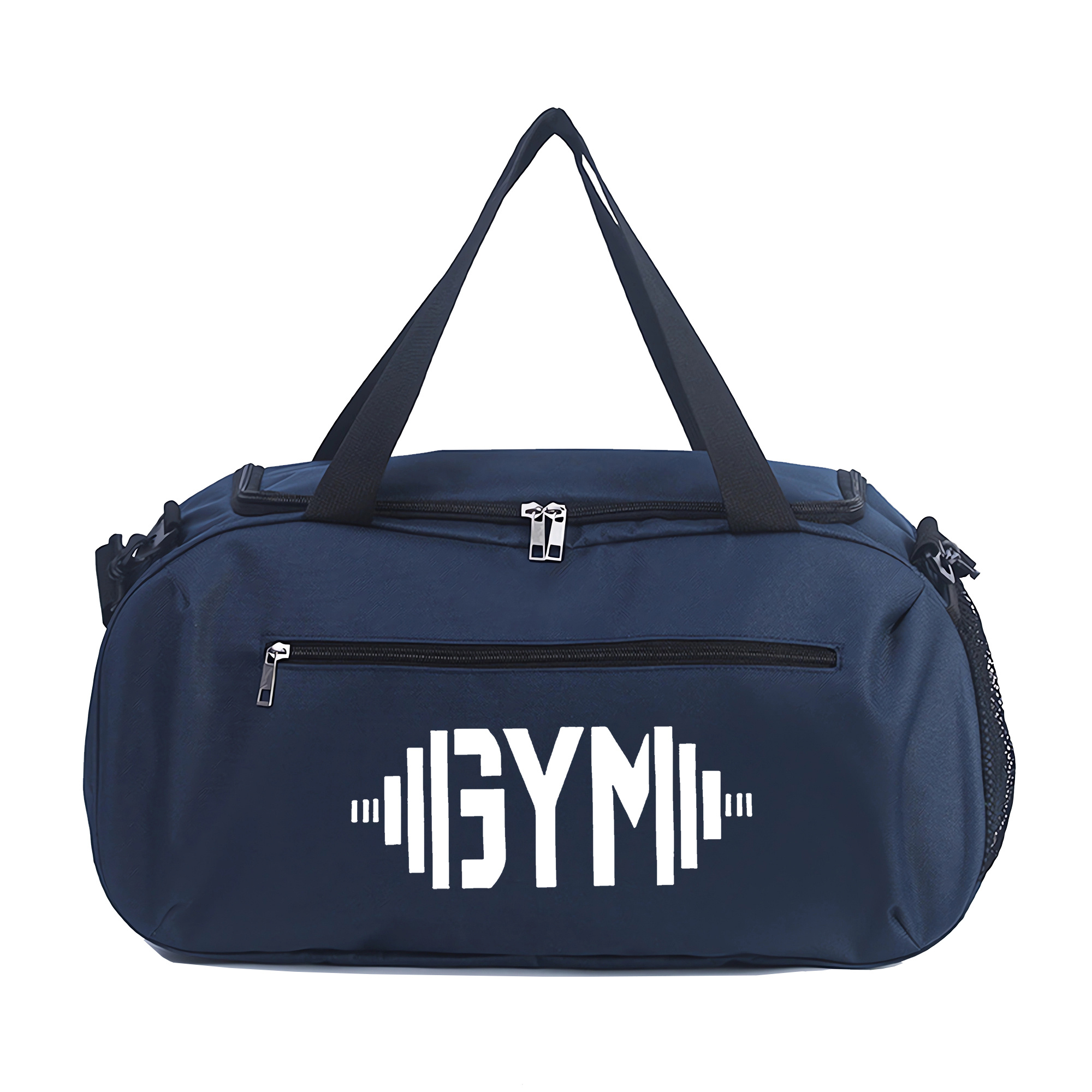 gym dumbbells print large capacity lightweight zipper duffel Temu
