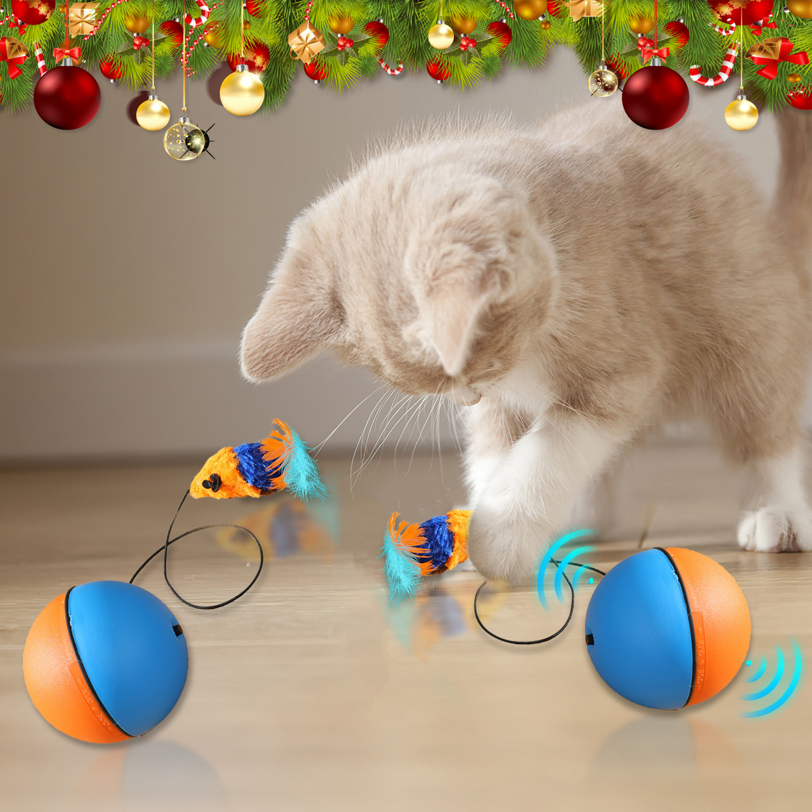 

Interactive Pet Toy , Cat , Cat , Pet , Interactive Moving Toy, Pet Christmas Toy