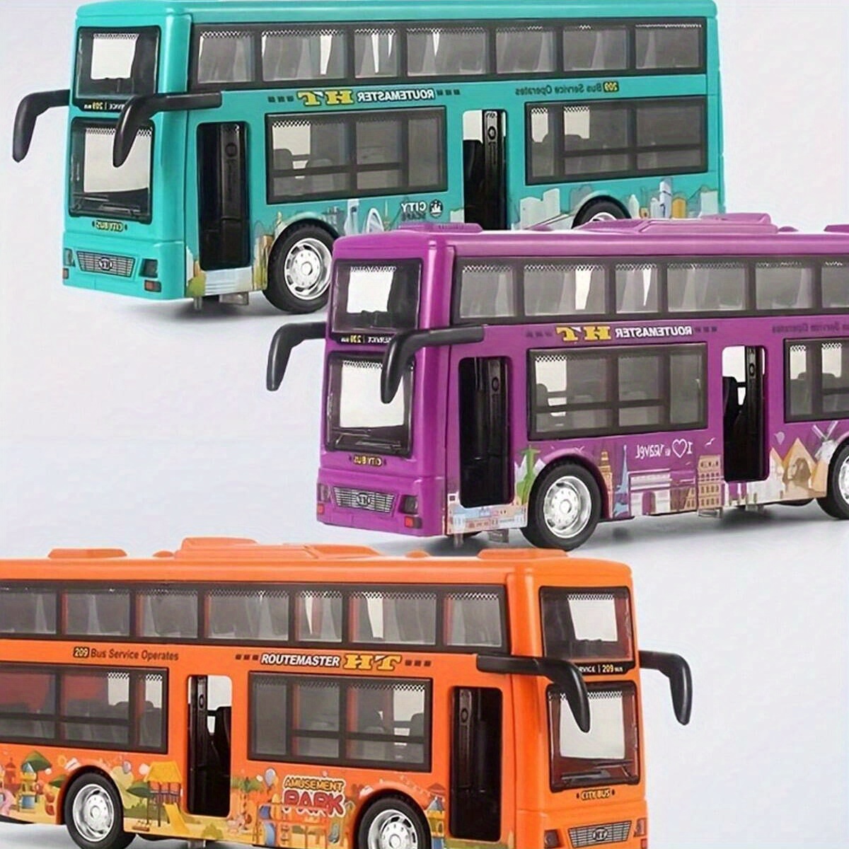 Jouet Bus Enfant Avec Lumières Et Musique - 28.5cm Portes Ouvrantes