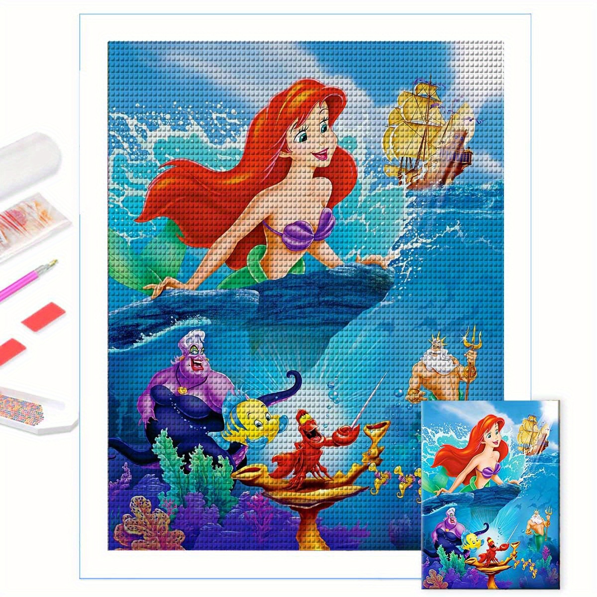 5d princess     5d diy diamond painting kit - Temu