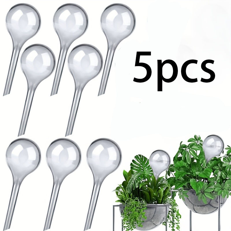 E-shop 5er-Set Automatische Tränke Pflanzen Tropfbewässerungs-Set Innen Außen Garten Topf Tropfsystem Geringe Pflege Bewässerungswerkzeuge